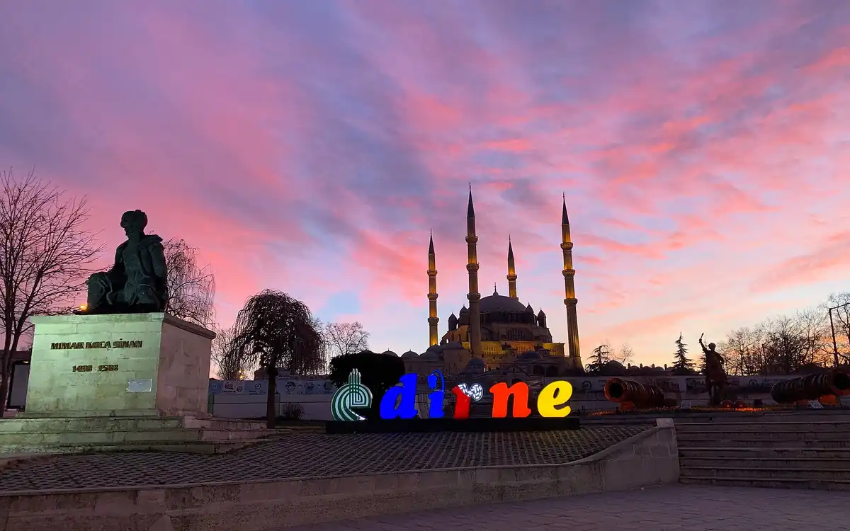 Edirne’den bir görünüm