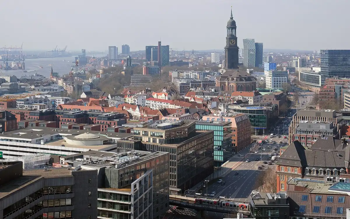 Hamburg’dan bir görünüm